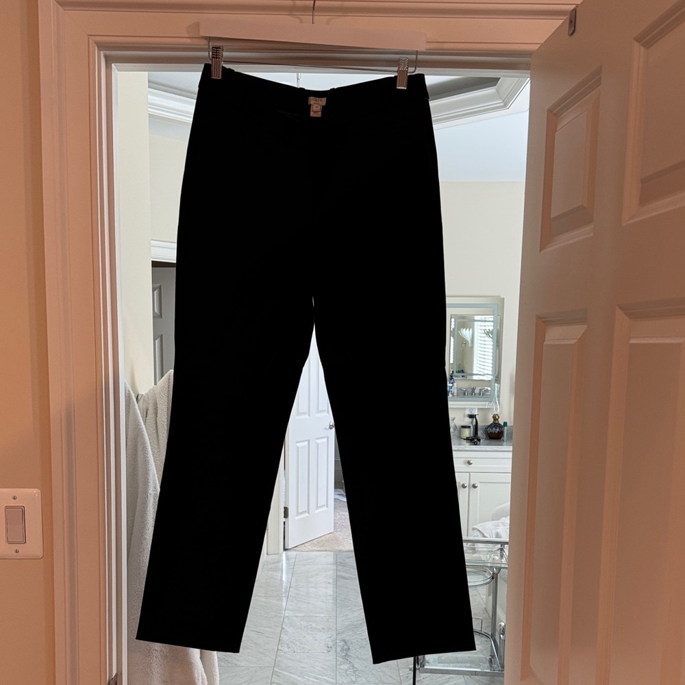 J. Crew Factory Black Cropped Ankle Pants